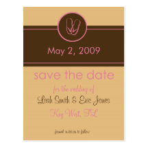 Save the Date Postcard TEMPLATE