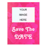 Save the DATE postcard template