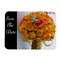 Save The Date Rectangular Magnet