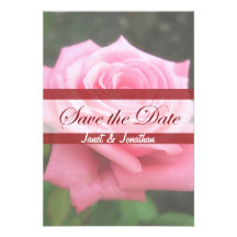 Save the date Roses Invites