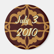 Save the Date Scroll Magnet