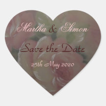 Save the date Sticker
