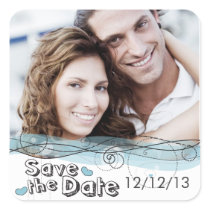 Save the Date Stickers stickers