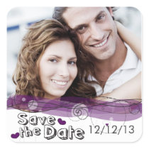 Save the Date Stickers stickers