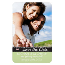 Save the Date Template Magnet magnets