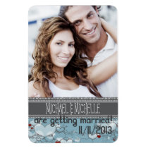 Save the Date Template Magnet magnets