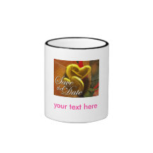 Save The Date Template Text Mug