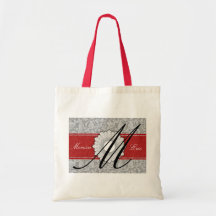 Save the date wedding invitation bag