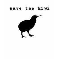 Save the Kiwi Womens Long Sleeve Shirt