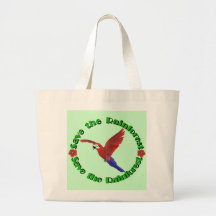 Save the Rainforest Canvas Bags