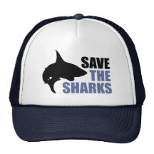 Save The Sharks, Save The Fins Mesh Hats