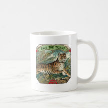 Save The Tigers Coffee Mug