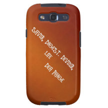 SAVOR. DIGST. DEVOUR. LIFE GALAXY SIII COVER