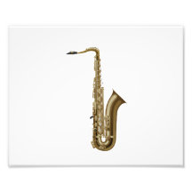 Sax facing right graphic photo art