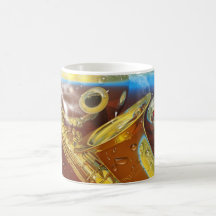 saxaphone By Lenny Coffee Mug
