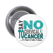 Say NO To Cervical Cancer 1 Buttons