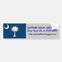 SC Street Team Etsy, Sticker 4 Bumper Stickers