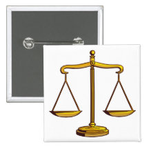 Scales of Justice - law button