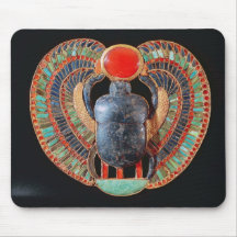 Scarab pectoral, from the tomb of Tutankhamun Mouse Pad