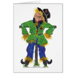 Scarecrow Watercolor Customisable Card