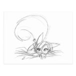 Scarlet Bored 001 Postcard
