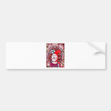 scary clown bumper stickers