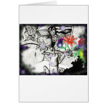 Scary Guy Greeting Cards
