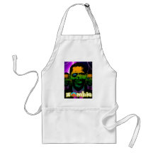 Scary Lightning Obama Zombie Horde Aprons