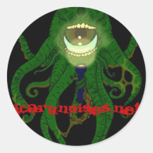 Scary Noises! Watcher Sticker