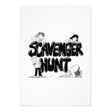 Scavenger Hunt Custom Announcements