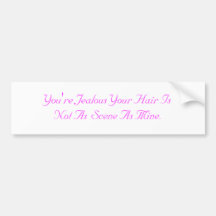 Scene Hair Bumper Stickers