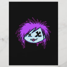 Scene Zombie (on dark background) Personalized Flyer
