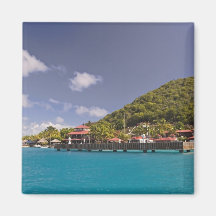 Scenic view of Bitter End Yacht Club Virgin Refrigerator Magnets