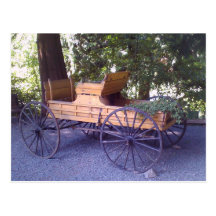 Scenic Wagon Cart Post Cards