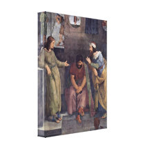 Schadow Wilhelm - Josephs dream interpretation Canvas Prints