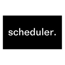 Scheduler Business Card