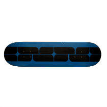 Schizm Ebony (Blue) Skateboard Deck skateboards