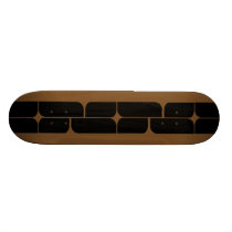 Schizm Ebony (Brown) Skateboard Deck skateboards