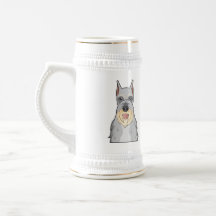 Schnauzer Cartoon Coffee Mug
