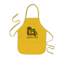 Scholar Owl-Teachers Pet Apron
