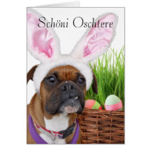 Schöni Oschtere Easter boxer greeting card