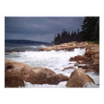 Schoodic Point Storm Photograph