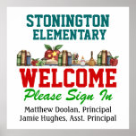 School Administration / Sign In Poster - SRF