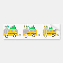 School Bus Bumper Stickers