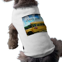 SCHOOL BUS DOG SHIRTS