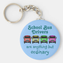 School Bus Drivers Key Chains