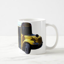 School bus mug