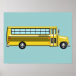 School Bus Print