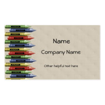 School Days Business Card