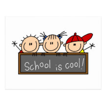 School is Cool Postcard